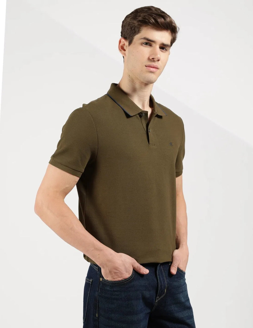 Polo Calvin Klein Jeans Monogram Pique