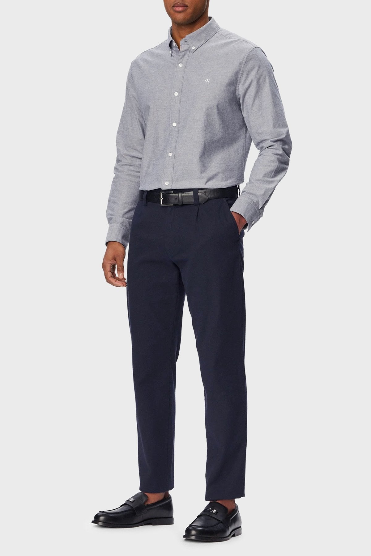 Camisa Calvin Klein Jeans Solid Oxford