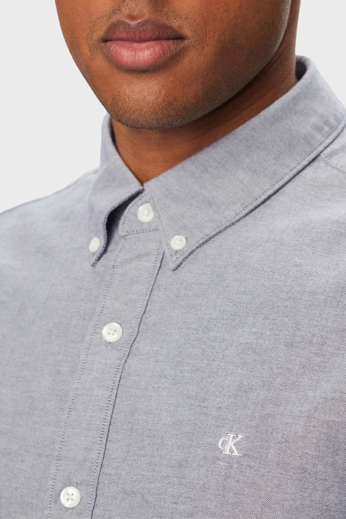 Camisa Calvin Klein Jeans Solid Oxford