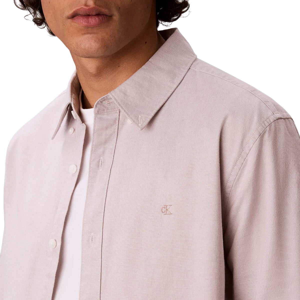 Camisa Calvin Klein Jeans Solid Oxford