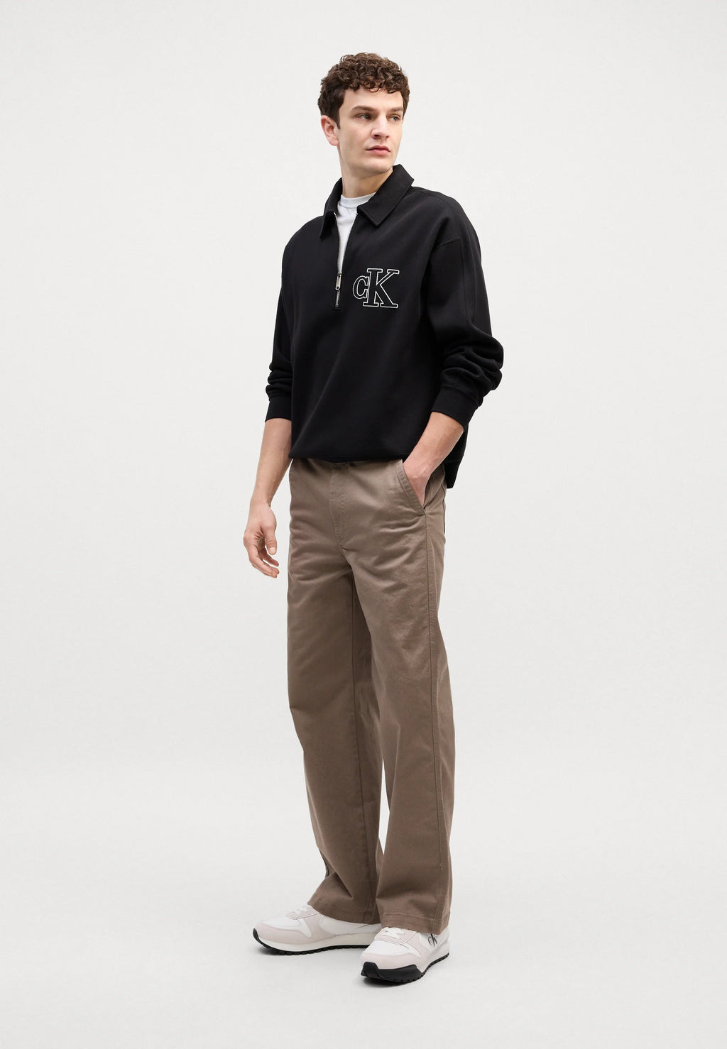 Calças Calvin Klein Jeans 90's Baggy Chino