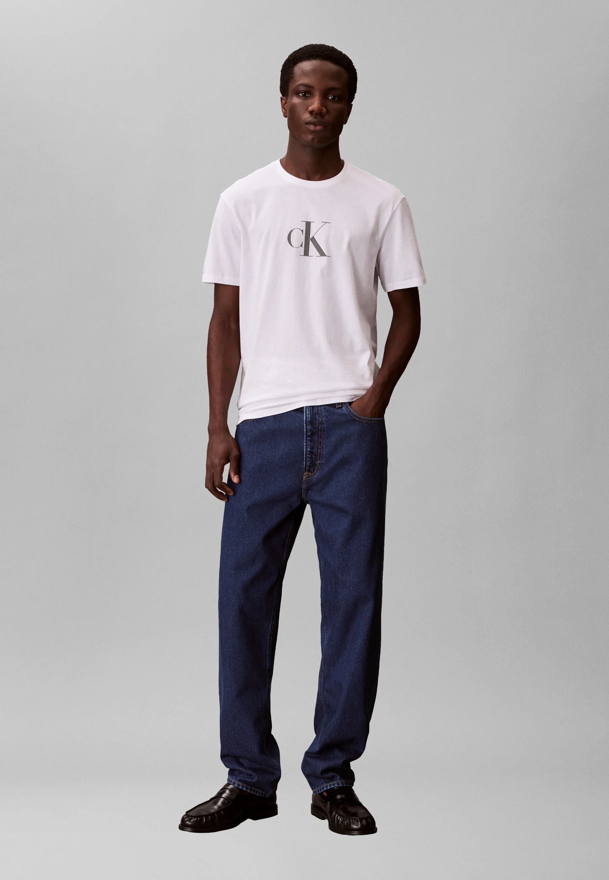 T-Shirt Calvin Klein Jeans Distress Mono