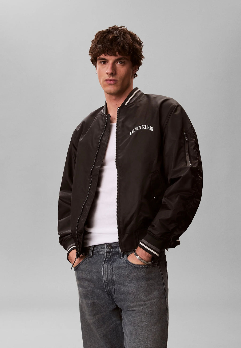 Casaco Calvin Klein Jeans Unfilled Nylon
