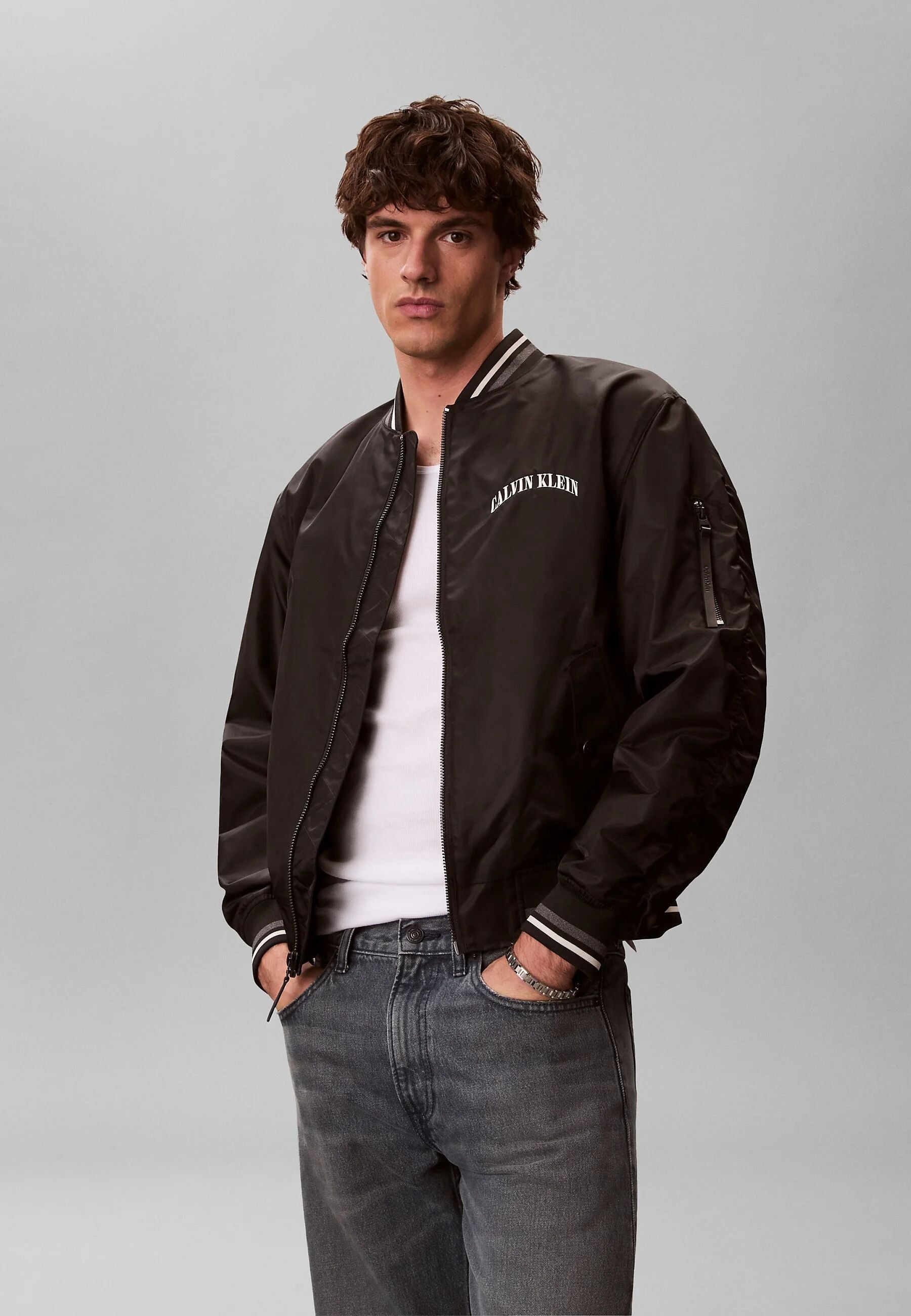 Casaco Calvin Klein Jeans Unfilled Nylon