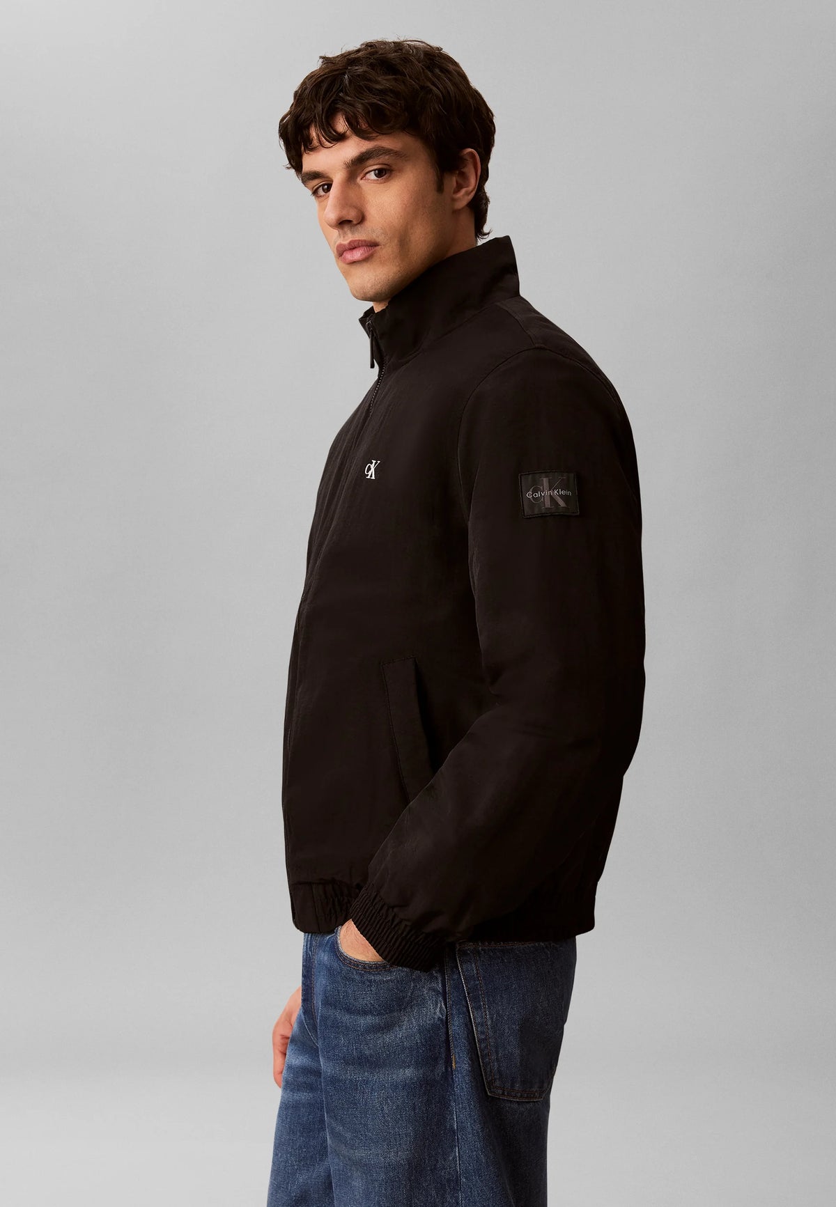 Casaco Calvin Klein Homem Nylon Harrington