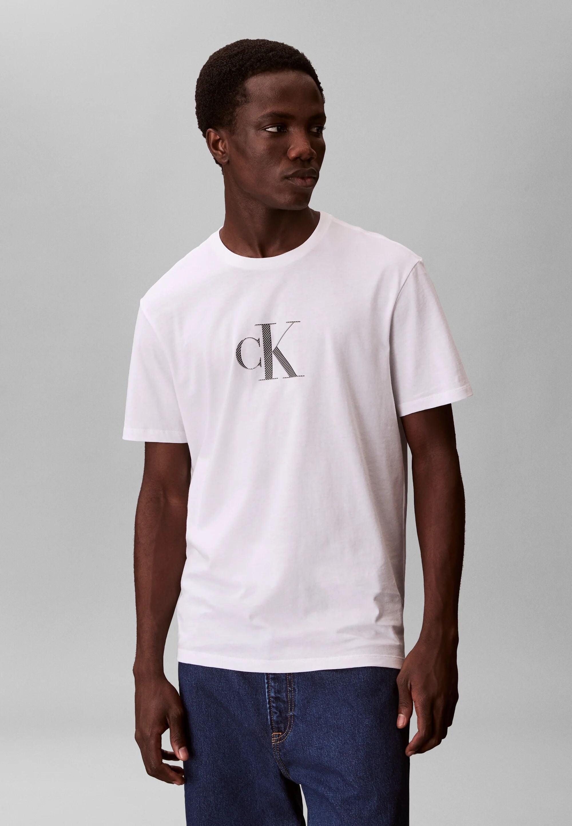 T-Shirt Calvin Klein Jeans Distress Mono