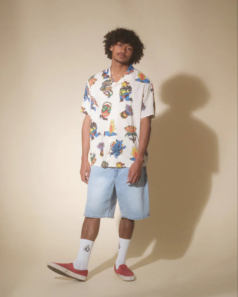 Calções Volcom Billow Denim