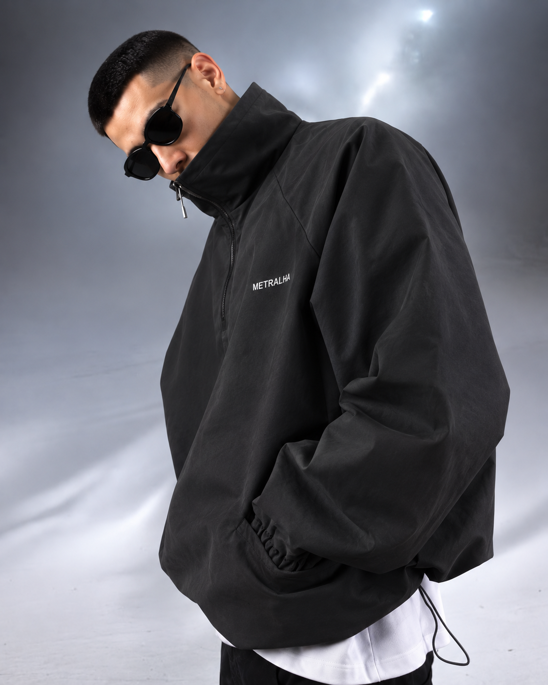 Casaco Metralha BackPrint Windbreacker