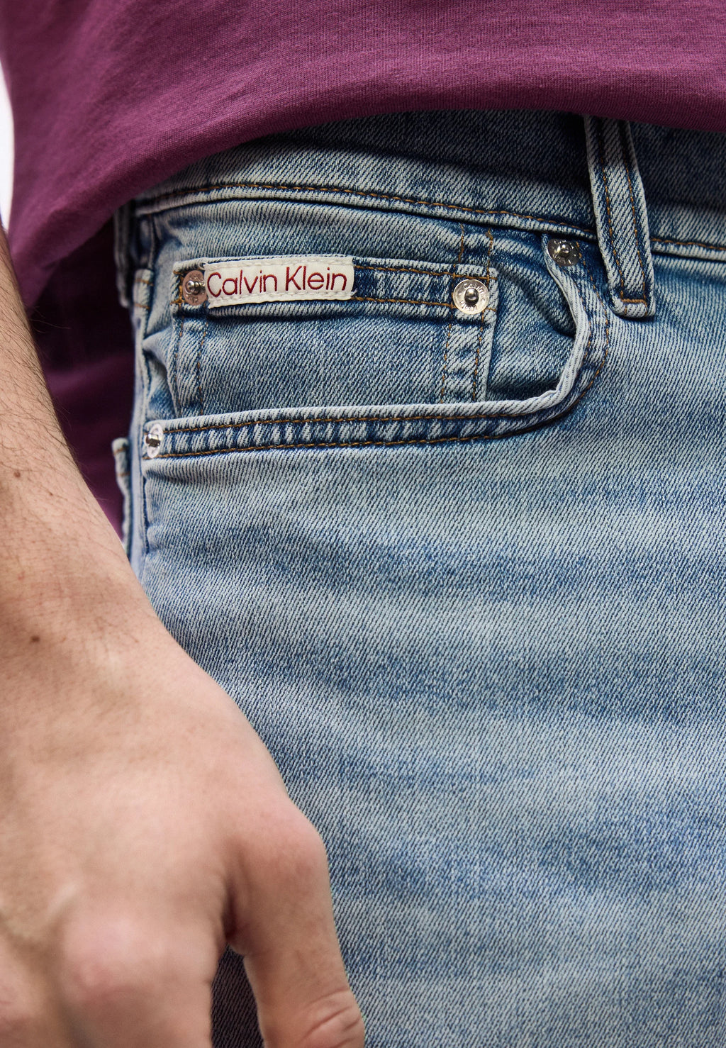 Calções Calvin Klein Jeans Slim Abner