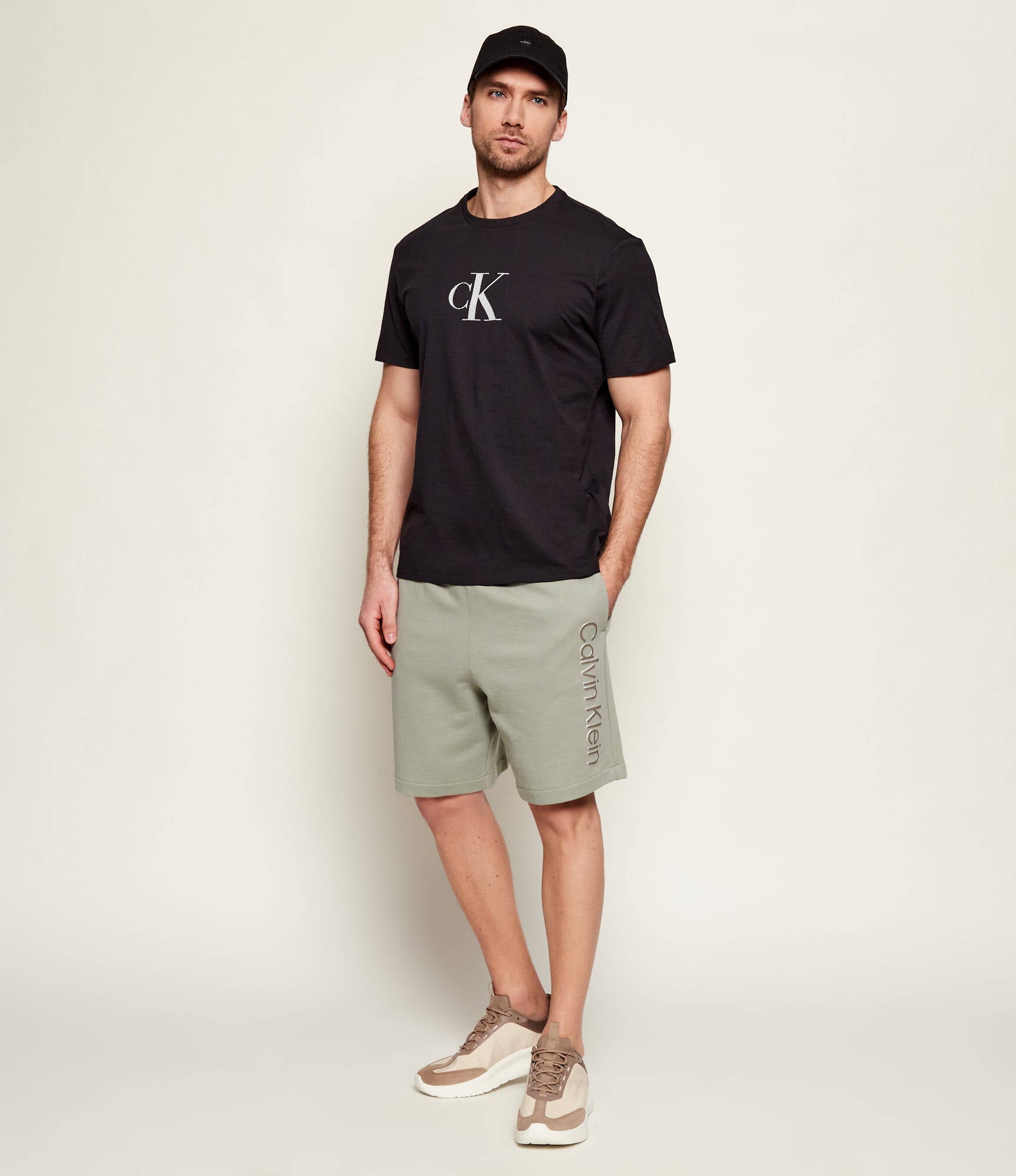 Calções Calvin Klein Jeans Terry Graphic