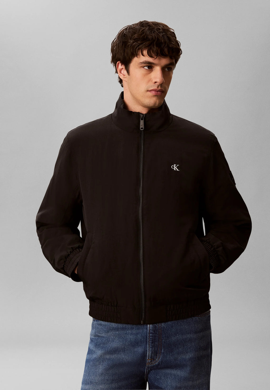 Casaco Calvin Klein Homem Nylon Harrington