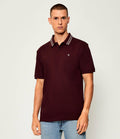 Polo Calvin Klein Jeans Monogram Tipped Pique