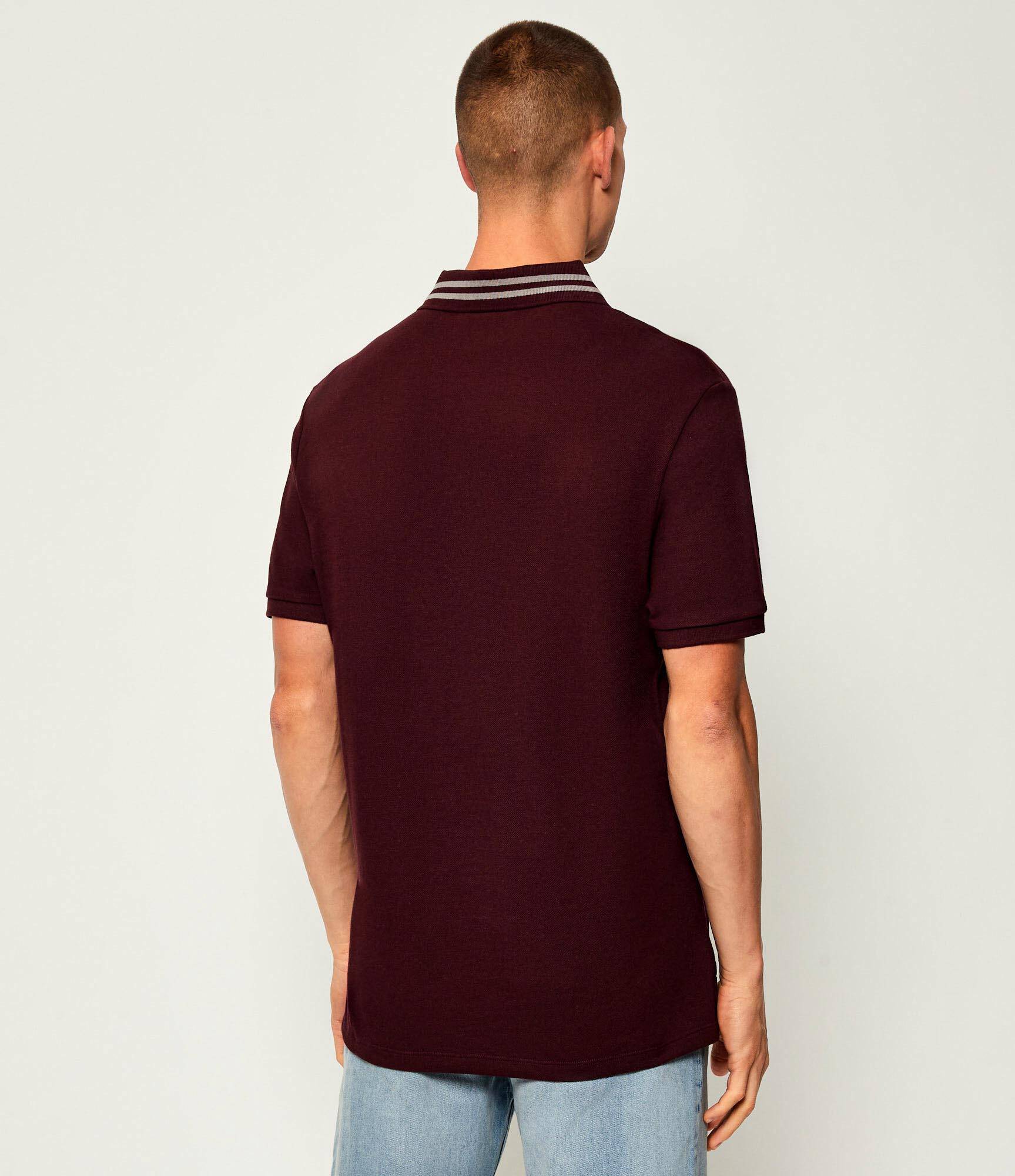 Polo Calvin Klein Jeans Monogram Tipped Pique