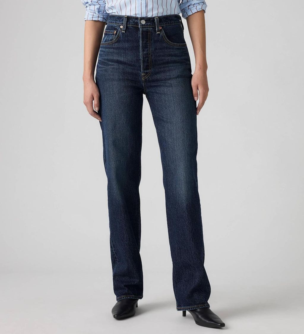 Calças Levis Ribcage Full Length
