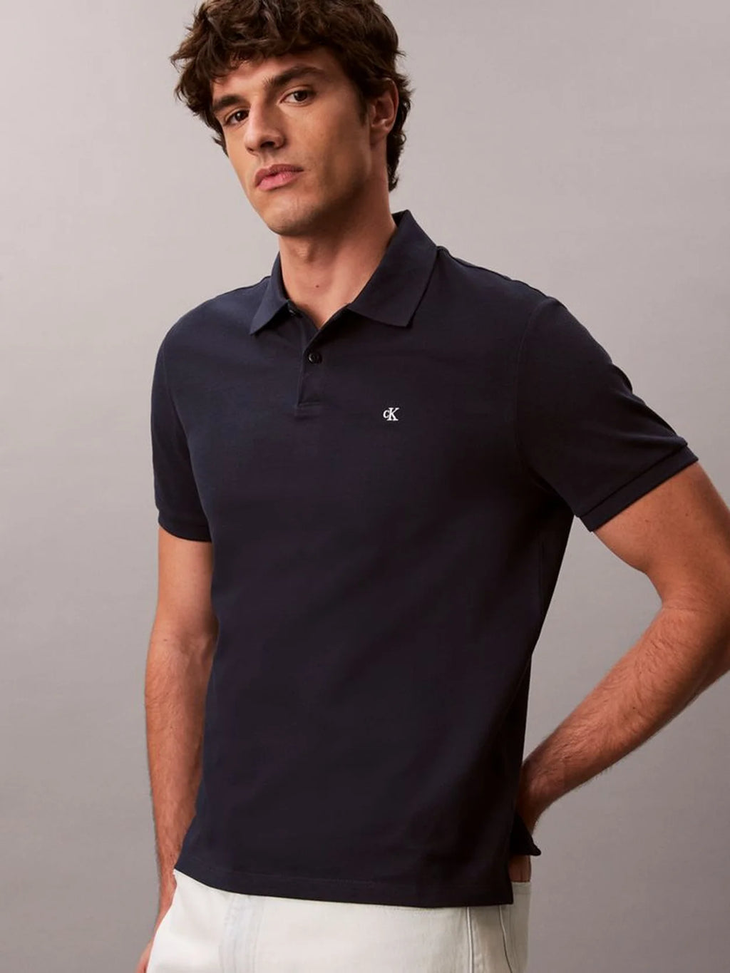 Polo Calvin Klein Jeans Monogram Pique