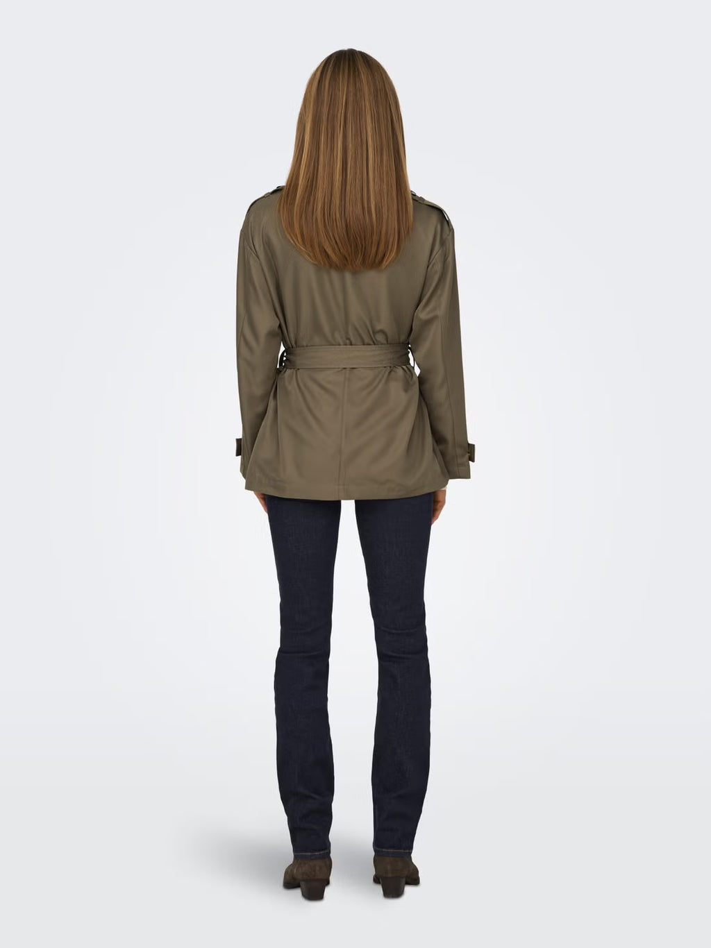 Gabardine ONLY ONLLINE Short Treenchcoat