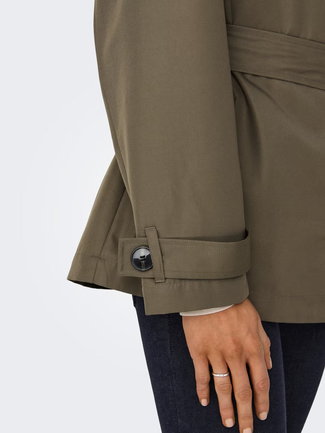 Gabardine ONLY ONLLINE Short Treenchcoat